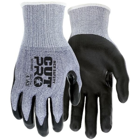 Mcr Safety CutPro Cut Resistant Gloves, Hypermax, 2X-Large, Black 92715NFXXL